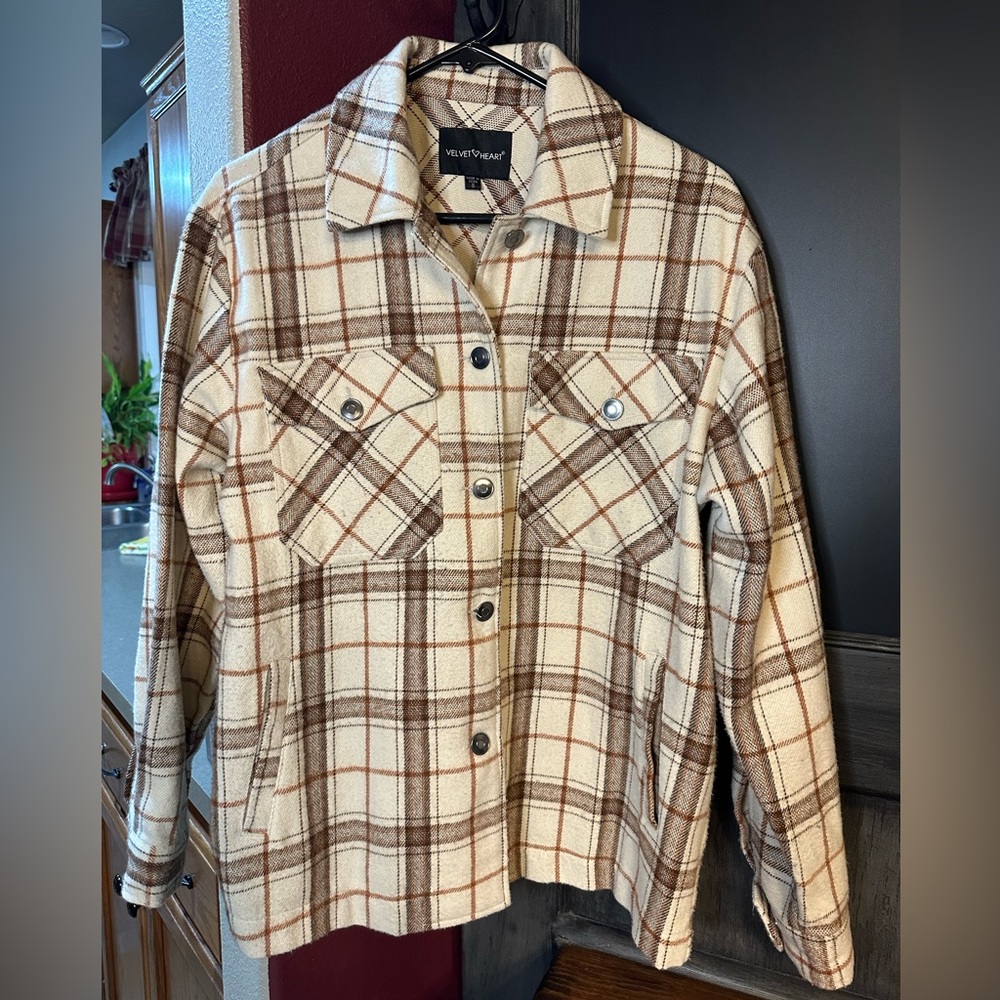 Velvet Heart Flannel, Size S